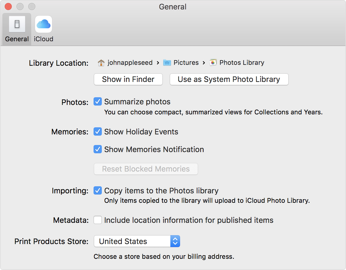 Location itunes library mac
